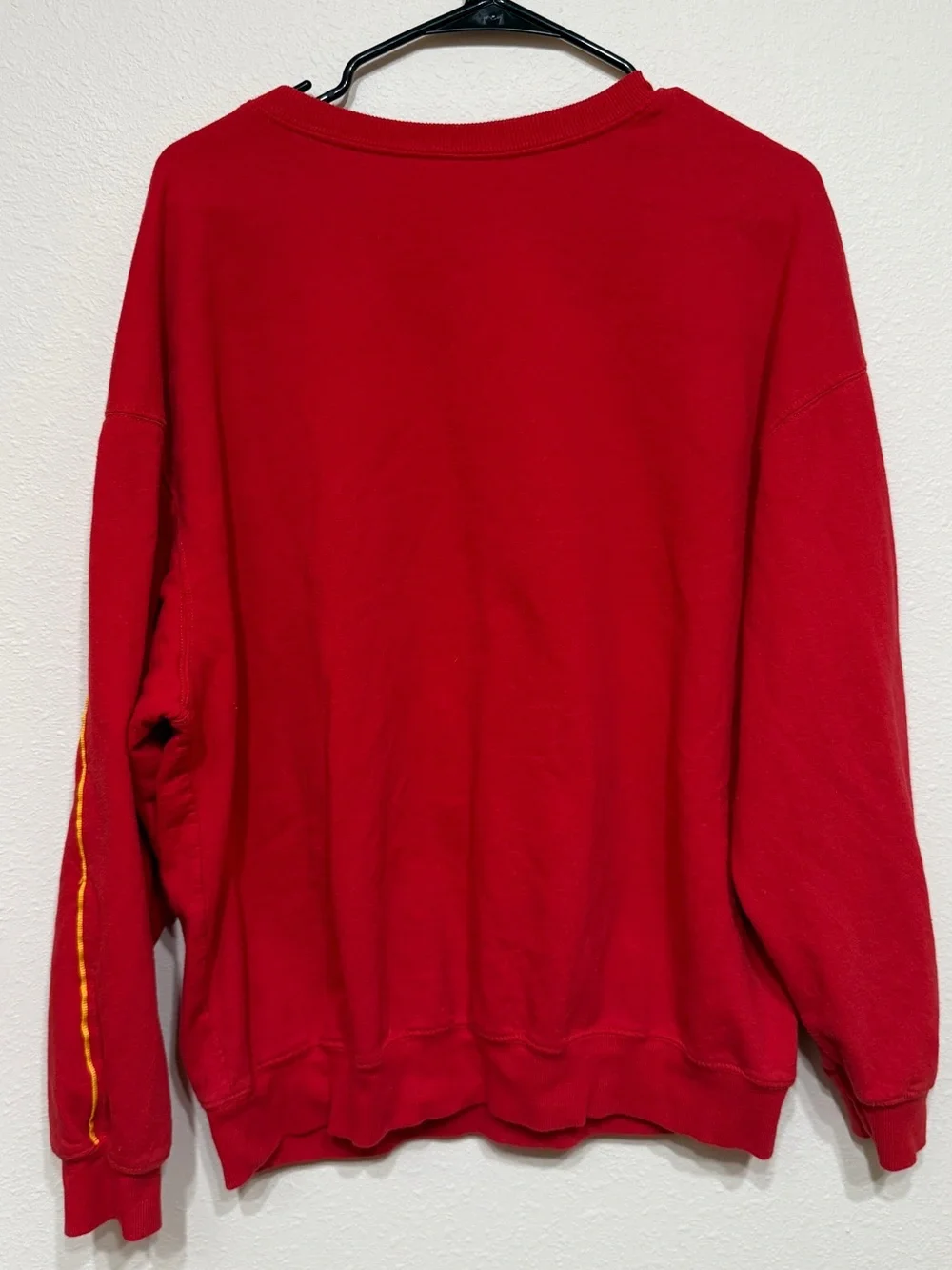 Miami Heat NBA Red Graphic Crewneck Sweatshirt